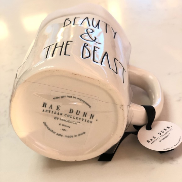 Rae Dunn BEAUTY & THE BEAST Mug - Picture 2 of 3
